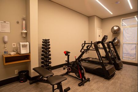 Studio à venda com 20m², 1 quarto e sem vaga Studio à venda com 20m², 1 quarto e sem vagaÁrea comum - Academia