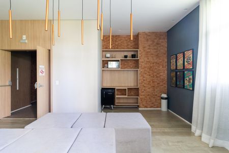 Apartamento para alugar com 136m², 3 quartos e 2 vagas Apartamento para alugar com 136m², 3 quartos e 2 vagasÁrea comum - Home Cinema