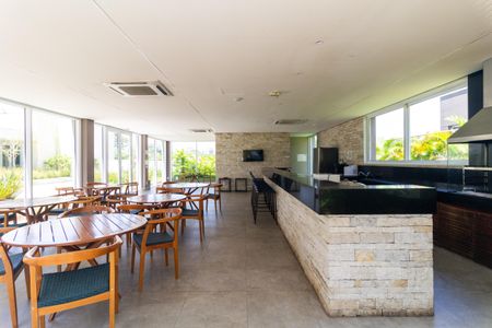 Apartamento para alugar com 136m², 3 quartos e 2 vagas Apartamento para alugar com 136m², 3 quartos e 2 vagasÁrea comum - Churrasqueira