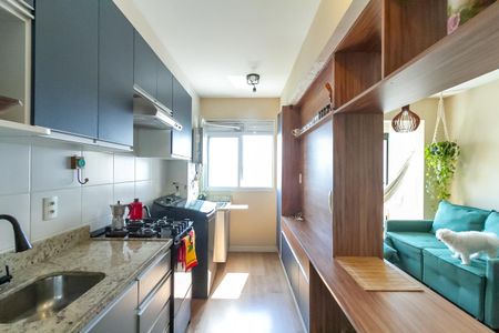 Apartamento à venda com 42m², 1 quarto e 1 vagaCozinha e Área de Serviço