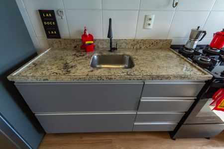 Apartamento à venda com 42m², 1 quarto e 1 vagaCozinha e Área de Serviço