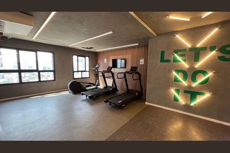 Studio para alugar com 25m², 1 quarto e sem vaga Studio para alugar com 25m², 1 quarto e sem vagaAcademia