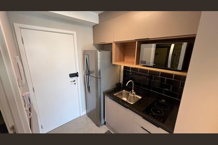 Studio para alugar com 25m², 1 quarto e sem vaga Studio para alugar com 25m², 1 quarto e sem vagaCozinha