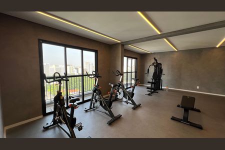 Studio para alugar com 25m², 1 quarto e sem vaga Studio para alugar com 25m², 1 quarto e sem vagaAcademia