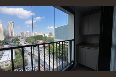 Studio para alugar com 25m², 1 quarto e sem vaga Studio para alugar com 25m², 1 quarto e sem vagaSacada