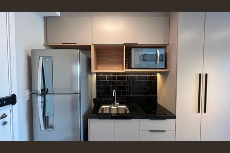 Studio para alugar com 25m², 1 quarto e sem vaga Studio para alugar com 25m², 1 quarto e sem vagaCozinha