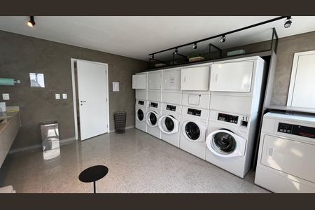 Studio para alugar com 25m², 1 quarto e sem vaga Studio para alugar com 25m², 1 quarto e sem vagaLavanderia