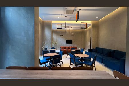 Studio para alugar com 25m², 1 quarto e sem vaga Studio para alugar com 25m², 1 quarto e sem vagaÁrea comum - Salão de festas