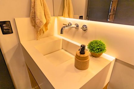 Apartamento à venda com 65m², 2 quartos e 1 vagaBanheiro Social