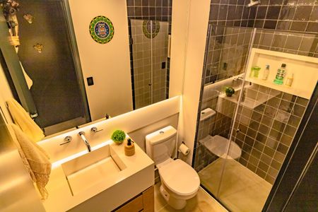 Apartamento à venda com 65m², 2 quartos e 1 vagaBanheiro Social