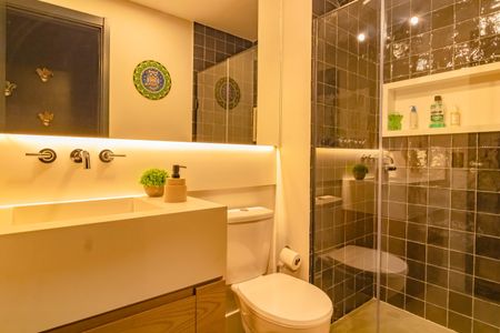 Apartamento à venda com 65m², 2 quartos e 1 vagaBanheiro Social