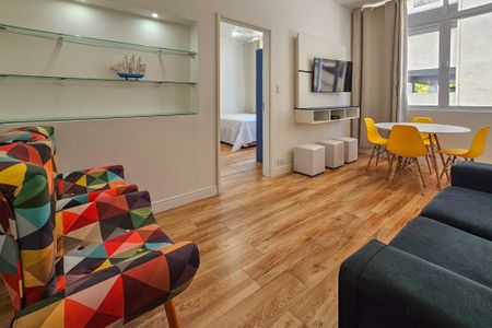 Apartamento para alugar com 57m², 1 quarto e 1 vaga Apartamento para alugar com 57m², 1 quarto e 1 vagaSala