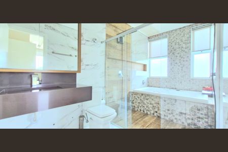 Casa de condomínio à venda com 376m², 6 quartos e 4 vagasBanheiro da Suíte 3