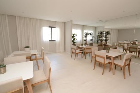 Apartamento para alugar com 46m², 2 quartos e 1 vagaÁrea comum - Salão de Festas