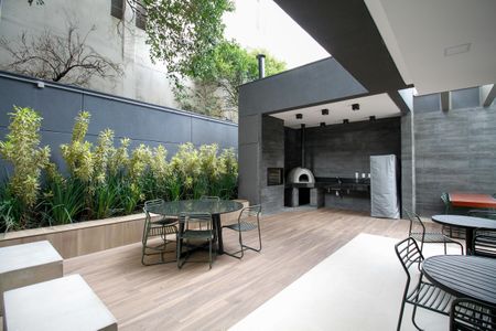 Studio à venda com 26m², 1 quarto e sem vagaÁrea Comum - Churrasqueira