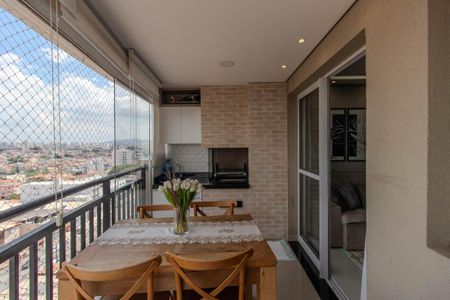 Apartamento à venda com 76m², 3 quartos e 2 vagasVaranda gourmet