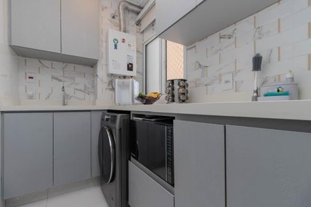 Apartamento à venda com 76m², 3 quartos e 2 vagasCozinha e Área de Serviço