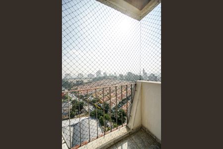 Apartamento à venda com 62m², 2 quartos e 1 vagaVaranda do quarto 01