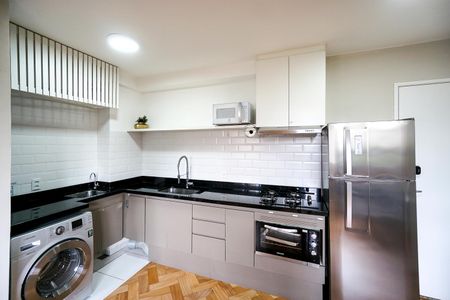 Cozinha de apartamento à venda com 1 quarto, 34m² em Cidade Mãe do Céu, São Paulo