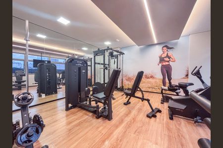 Apartamento à venda com 57m², 1 quarto e 1 vaga