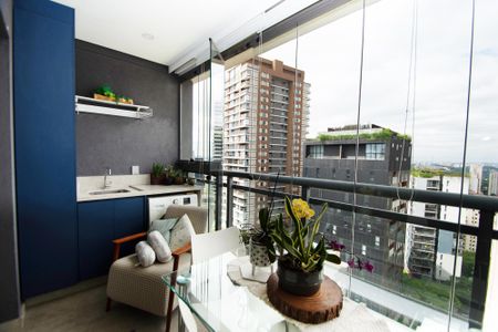 Apartamento à venda com 107m², 2 quartos e 1 vagaVaranda da sala