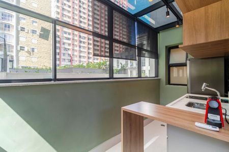 Studio para alugar com 27m², 1 quarto e sem vagaCozinha