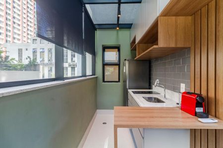 Studio para alugar com 27m², 1 quarto e sem vagaCozinha