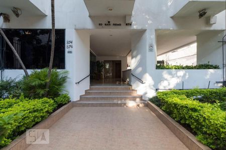 Apartamento para alugar com 38m², 1 quarto e 1 vagaFachada