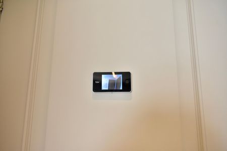 Apartamento para alugar com 38m², 1 quarto e 1 vagaDetalhe Fechadura