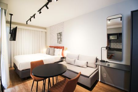 Studio à venda com 27m², 1 quarto e sem vaga Studio à venda com 27m², 1 quarto e sem vagaStudio