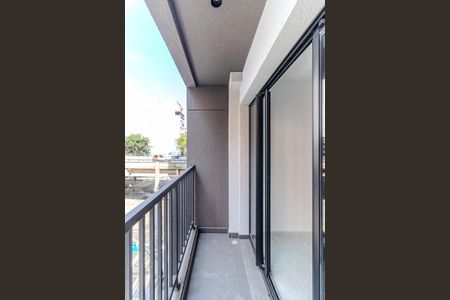 Studio à venda com 32m², 1 quarto e 1 vagaVaranda