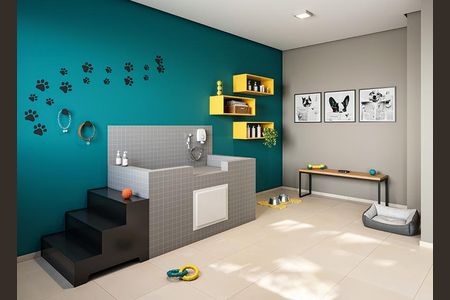 Apartamento para alugar com 32m², 1 quarto e sem vaga Apartamento para alugar com 32m², 1 quarto e sem vagaespaço pet