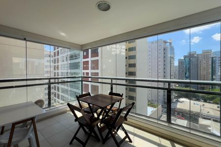 Studio para alugar com 35m², 1 quarto e 1 vagaVaranda