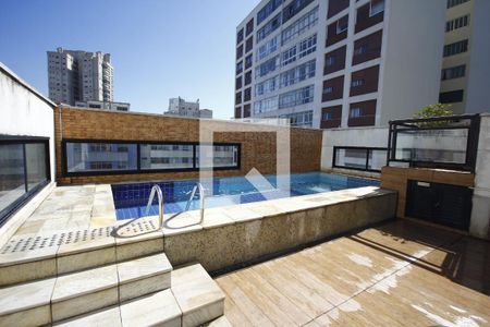 Studio para alugar com 35m², 1 quarto e 1 vagaPiscina