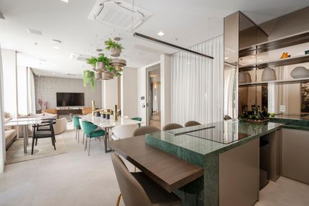 Apartamento à venda com 43m², 2 quartos e sem vagaÁrea comum - Salão de festas