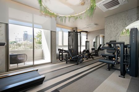 Apartamento à venda com 43m², 2 quartos e sem vagaÁrea comum - Academia