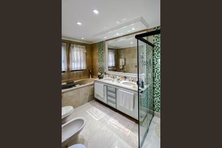 Apartamento à venda com 241m², 5 quartos e 4 vagasBanheiro da Suíte 3