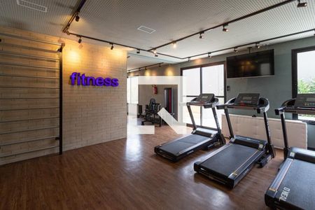 Apartamento para alugar com 36m², 1 quarto e 1 vaga Apartamento para alugar com 36m², 1 quarto e 1 vagaÁrea comum - Academia