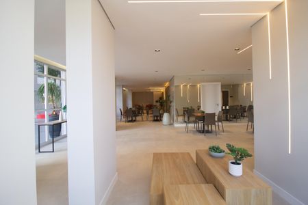 Apartamento à venda com 53m², 2 quartos e 1 vagaÁrea comum - Salão de festas