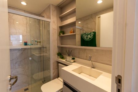 Apartamento à venda com 53m², 2 quartos e 1 vagaBanheiro Suíte Americana