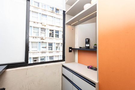 Studio para alugar com 28m², 1 quarto e sem vaga Studio para alugar com 28m², 1 quarto e sem vagaCozinha