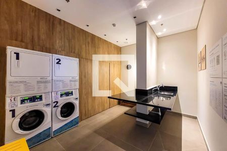 Studio à venda com 29m², 1 quarto e 1 vagaLavanderia