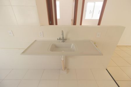Apartamento para alugar com 50m², 2 quartos e sem vagaDetalhe da Cozinha