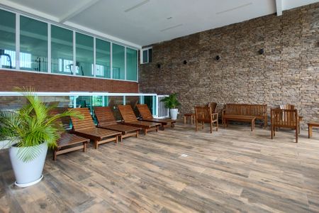 Apartamento para alugar com 82m², 2 quartos e 2 vagas Apartamento para alugar com 82m², 2 quartos e 2 vagasÁrea comum - Piscina