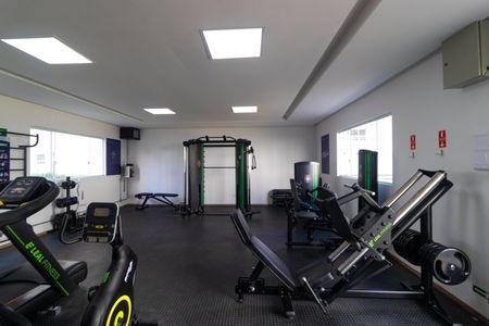 Apartamento à venda com 47m², 2 quartos e 1 vaga Apartamento à venda com 47m², 2 quartos e 1 vagaÁrea comum - Academia