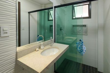 Apartamento para alugar com 85m², 2 quartos e 1 vagaBanheiro da Suíte