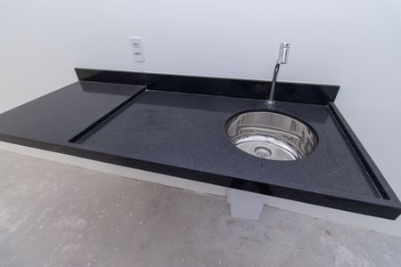 Studio à venda com 25m², 1 quarto e sem vagaCozinha