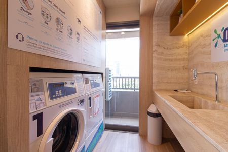 Studio à venda com 25m², 1 quarto e sem vagaÁrea comum - Lavanderia