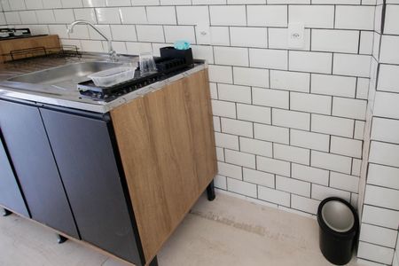 Studio para alugar com 28m², 1 quarto e sem vagaCozinha