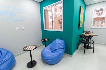 Apartamento para alugar com 38m², 1 quarto e sem vagaÁrea comum - Salão de Jogos